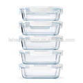 high quality glass food containers for kitchen